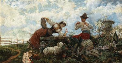 Enrique Recio y Gil - 19th Century Paintings