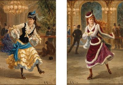 Paul Emile Antony Morlon - 19th Century Paintings