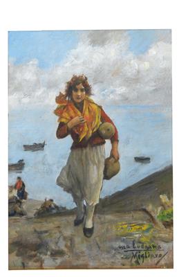 Vincenzo Migliaro - 19th Century Paintings