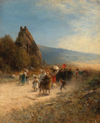 Albert Flamm - Obrazy 19. století
