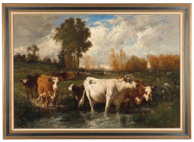 Emile van Marcke de Lummen - 19th Century Paintings and Watercolours
