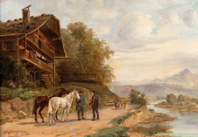Ludwig Müller-Cornelius - Dipinti a olio e acquarelli del XIX secolo