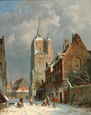 Adrianus Eversen - Gemälde des 19. Jahrhunderts
