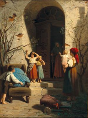 Anton Ebert - 19th Century Paintings