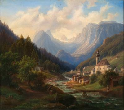 Anton Schiffer - 19th Century Paintings