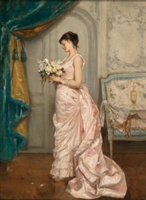 Attributed to Auguste Toulmouche - 19th Century Paintings