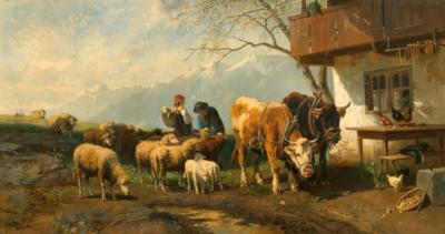 Christian Friedrich Mali - Gemälde des 19. Jahrhunderts