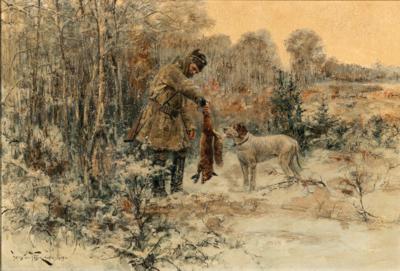 Jaroslav Julius Vesin - 19th Century Paintings