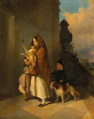 Johann Matthias Ranftl - 19th Century Paintings