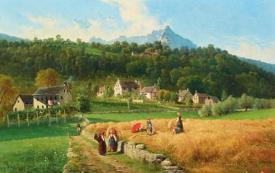 Federico Ashton - Olejomalby a akvarely 19. století