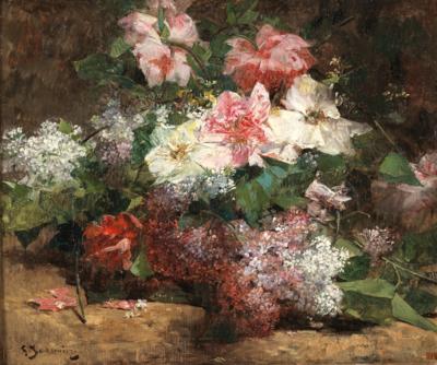 Georges Jeannin - Dipinti ad olio e acquerelli del 19° secolo