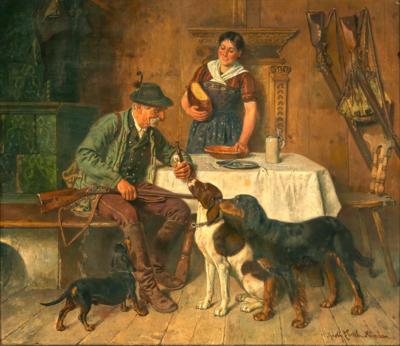 Adolf Eberle - 19th Century Paintings and Watercolours