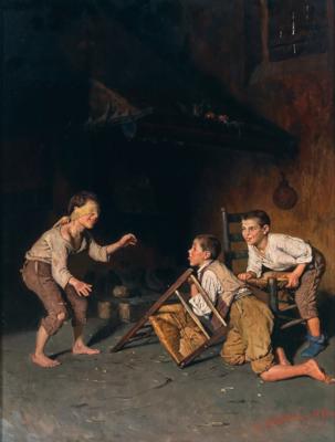 Giuseppe Constantini - Dipinti a olio e acquarelli del XIX secolo
