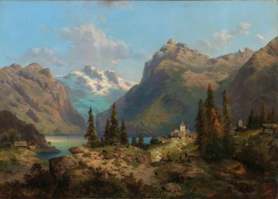 Albert Ludwig Trippel - 19th Century Paintings