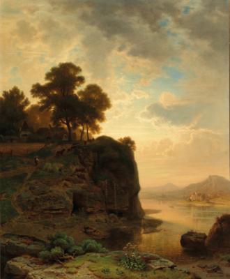 Christian Ernst Bernhard Morgenstern - 19th Century Paintings