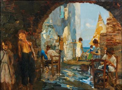 Ettore Tito - 19th Century Paintings
