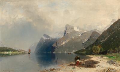 Georg Anton Rasmussen - Gemälde des 19. Jahrhunderts