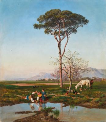 Nicola Palizzi - Gemälde des 19. Jahrhunderts