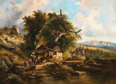 Dominik Schuhfried - 19th Century Paintings and Watercolours