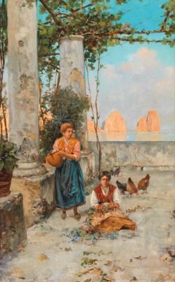 Giuseppe Giardiello - Dipinti a olio e acquarelli del XIX secolo