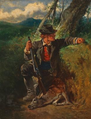 Josef Anton Strassgschwandtner - 19th Century Paintings and Watercolours