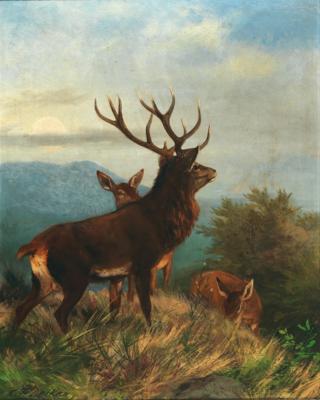Carl Friedrich Deiker - Obrazy 19. století