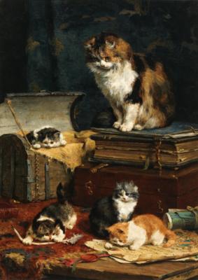 Charles van den Eycken - Gemälde des 19. Jahrhunderts