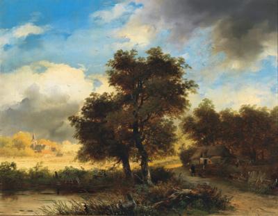 Georg Gillis van Haanen - Gemälde des 19. Jahrhunderts