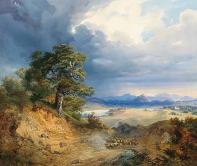 Joseph Holzer - 19th Century Paintings