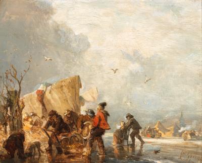 Carl Hilgers - Dipinti a olio e acquarelli del XIX secolo