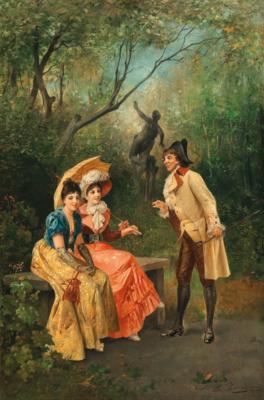 Franz von Persoglia - Obrazy 19. století