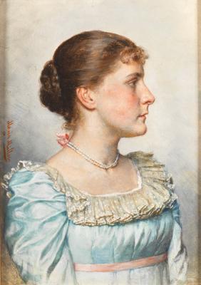 Marie Müller - Dipinti a olio e acquarelli del XIX secolo