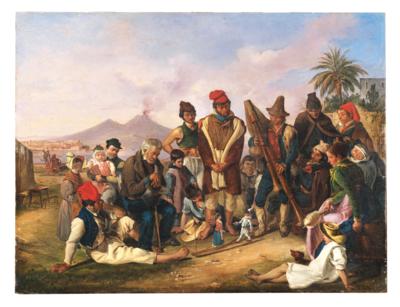 Raffaele Carelli - Dipinti a olio e acquarelli del XIX secolo