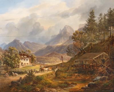 Anton Schiffer - Obrazy 19. století