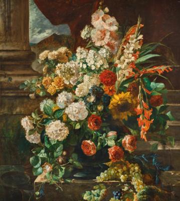 Belgian Artist, 19th Century - Dipinti a olio e acquarelli del XIX secolo