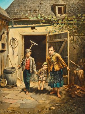 Edmund Krenn - Dipinti a olio e acquarelli del XIX secolo