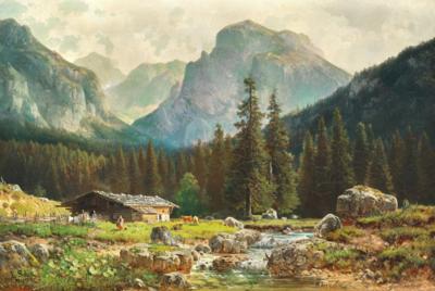 Ludwig Skell - 19th Century Paintings and Watercolours