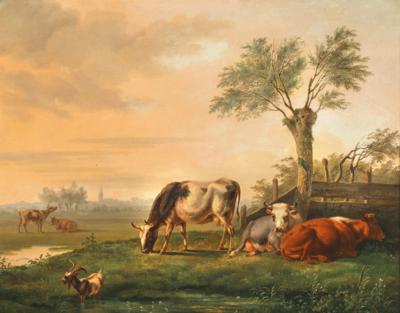 Pieter Gerardus van Os - Ölgemälde und Aquarelle des 19. Jahrhunderts