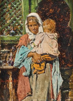 Alphons Leopold Mielich - Gemälde des 19. Jahrhunderts