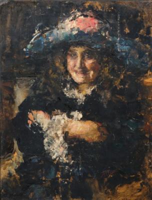 Antonio Mancini - Gemälde des 19. Jahrhunderts