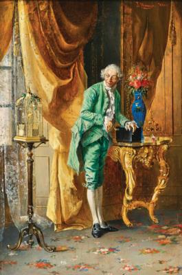 Johann Hamza - 19th Century Paintings