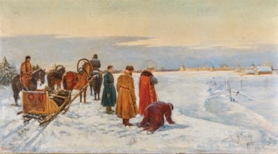 Vasili Ivanovich Pavlov - Gemälde des 19. Jahrhunderts