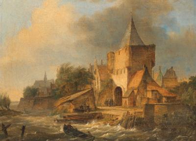 Elias Pieter van Bommel - 19th Century Paintings