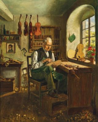 Ludwig Valenta - 19th Century Paintings