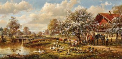 Hubert Kaplan * - Dipinti a olio e acquarelli del XIX secolo