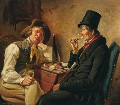 Carl Wilhelm Hübner - Gemälde des 19. Jahrhunderts