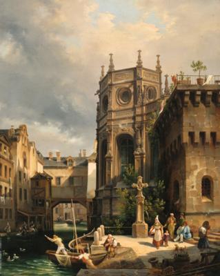 Giuseppe Canella - Gemälde des 19. Jahrhunderts