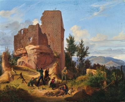 Heinrich Jakob Fried - 19th Century Paintings