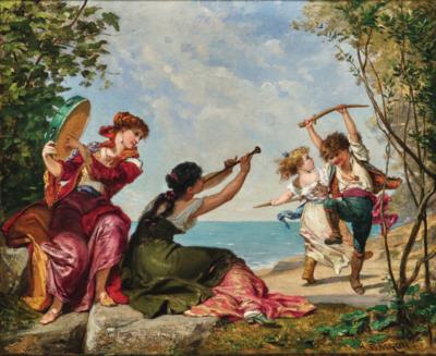 Henri Charles Antoine Baron - Gemälde des 19. Jahrhunderts