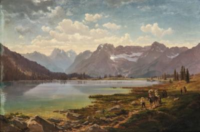 Karl Haushofer - 19th Century Paintings